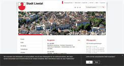 Desktop Screenshot of liestal.ch